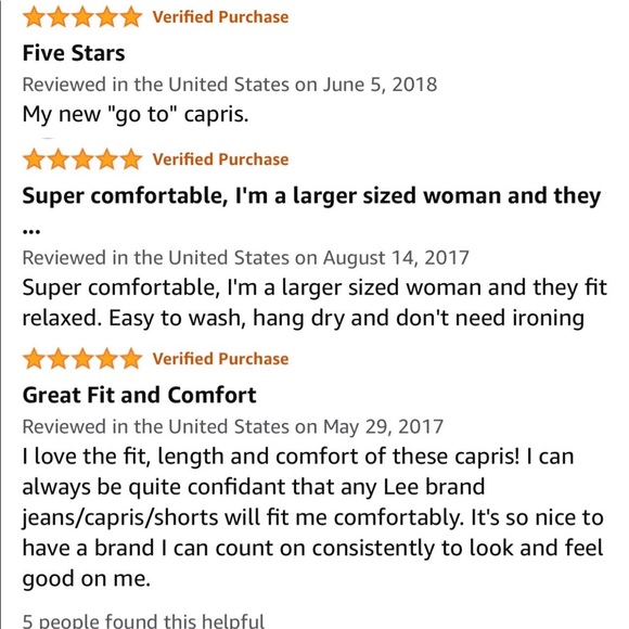 NEW LEE Capri Pants Hibiscus Pink Relaxed Fit Middleton Knit Waist Size 10 NWOT - Picture 10 of 15